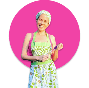 imagem de uma confeiteira